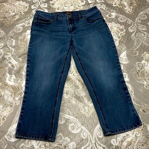 Seven7 cropped skinny jeans
